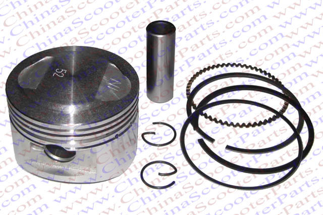 Performance 52mm Piston Rings Kit font b GY6 b font 120CC Jonway Jmstar Yiying Wangye Baotian