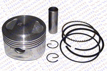 Performance 52mm Piston Rings Kit GY6 120CC Jonway Jmstar Yiying Wangye Baotian Sunny Keeway Roketa JCL 139qmb Scooter Parts