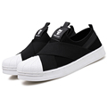 High quality fashion men casual shoes brand superstar footwear male walking shoes black designer mens shoes