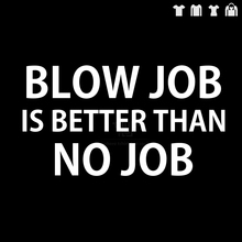 funny words blow job t shirt Oneck Gildan 100 180gsm 5 3oz ringspun cotton short sleeve