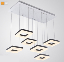 54w Contemporary LED square Pendant Lamp