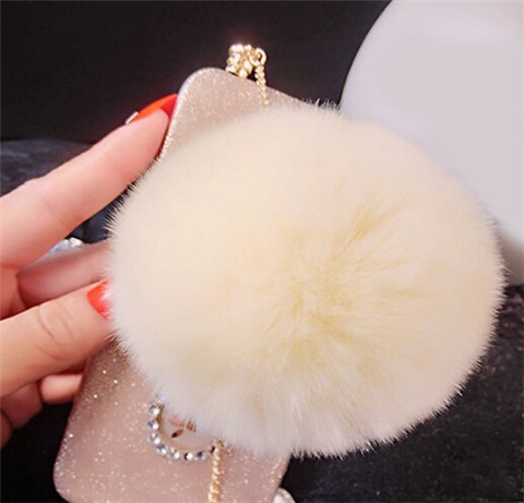 Fashionable universal cell mobile phone lovely rabbit fur cute dust plug For samsung for iphone for htc for nokia Fashionable universal cell mobile phone lovely rabbit fur cute dust plug For samsung for iphone for htc for nokia