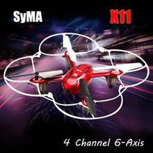 Syma X11 4-Channel 2.4GHz 6-Axis Gyro RC 360 Degree Remote Control RC Helicopter Quadcopter Toys