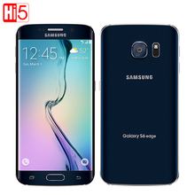 Original Samsung Galaxy S6 Edge G925F Unlock Octa Core 3GB RAM 32GB ROM WCDMA LTE 16MP Camera 5.1 inch Smart Cell Phone