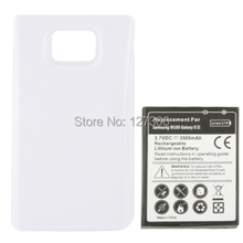 3500mAh Mobile Phone Battery & White Cover Back Door for Samsung i9100 Galaxy S2 (Europe Version)
