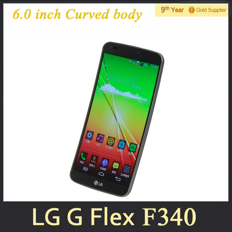 Original LG G Flex F340 Mobile Phone 6 0 inch Curved Body Quad Core 2GB RAM