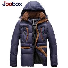 2015 Winter Button Design Jacket High Quality Down Men Clothes Winter Ourdoor Warm Sport Jacket Black Blue Free Shipping #0611