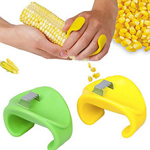 Plastic Corn Stripper Peeler Kitchen Tools Remover Shaver Corn Peeler Cooking Accessories L6.5cm x W4.5cm x H1cm