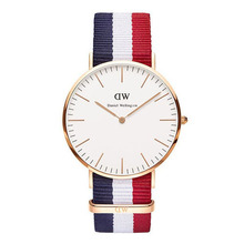 Famous Brand Luxury Daniel Wellington dw Watch women men sports nylon wristwatch brand rose gold quartz watches