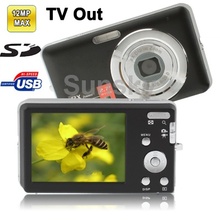 DC-E70,3.0 MP 8X Zoom Digital Camera with 2.7 inch TFT LCD Screen, Support SD Card , TV out format: NTSC/PAL , Max pixels: 12 MP