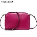 100% Guranteed Genuine Leather Men's Casual Mini Messenger Bag/waist