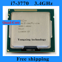 Core i7 3770 3.4GHz 8M SR0PK Quad Core Eight threads desktop processors Computer CPU Socket LGA 1155 pin
