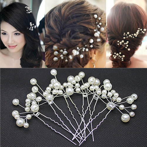 Gros 10 pcs/lote nouvelle arrivée accessoires de mariage nuptiale bijoux pour femmes, Perle