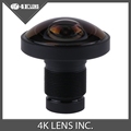 4K LENS 1 2MM Fisheye Lens 220Degree IR 1 2 3 Inch 16MP M12 Mount for