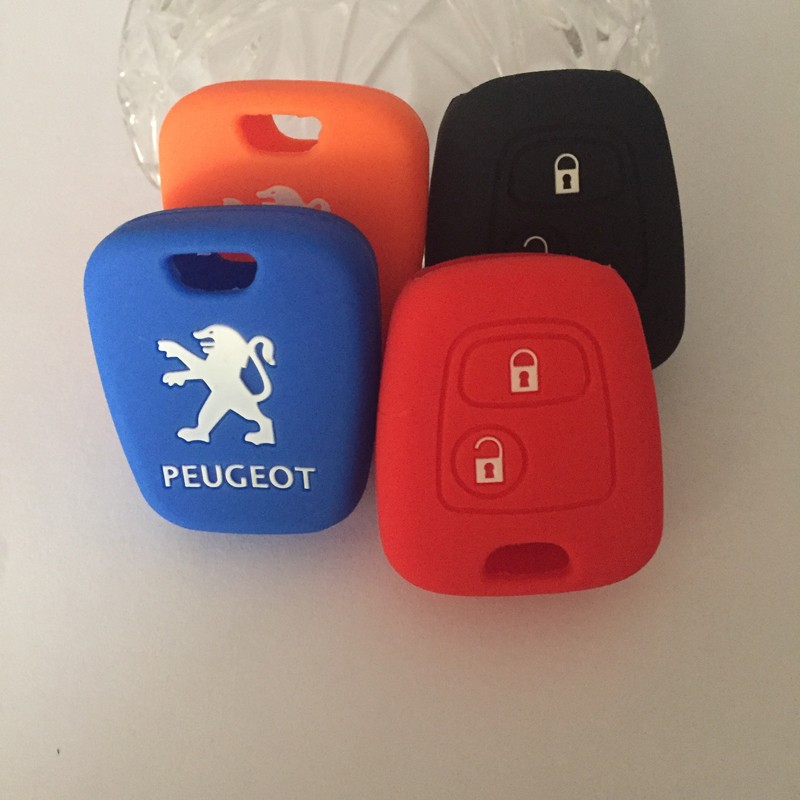 peugeot silicone car key cover 102