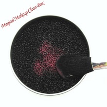 2015 new arrival   makeup color  Clear  eyeshadow sponge tool   cleaner shadow   switch solo sponge remover color from brush