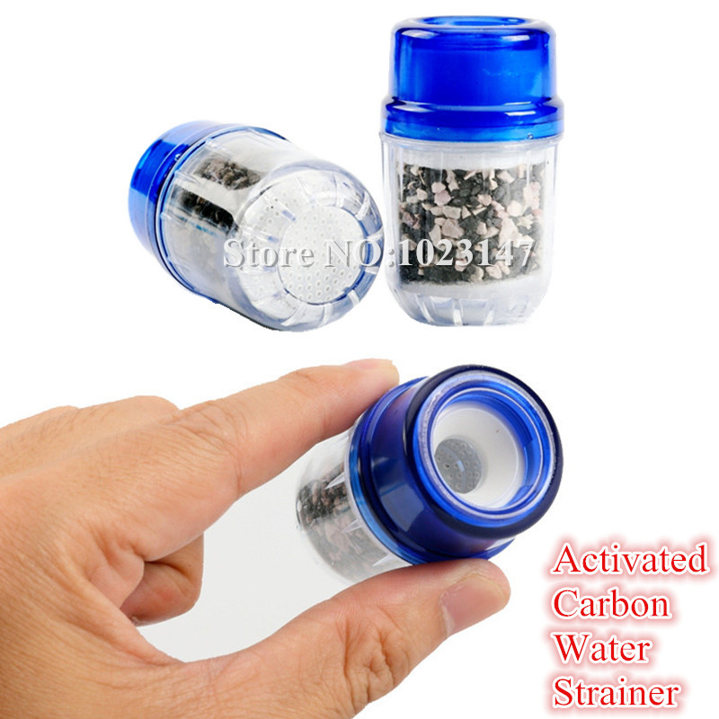 3pcs/lot Activated Carbon Water Strainer Household Faucet Water Filter Leading Water Filter Purifier