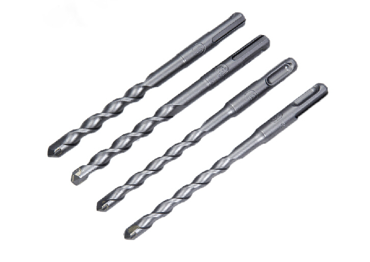 1PCS 12 200mm Hammer drill bit 2 Slot round handle Cobalt Steel Alloys Impact drill Concrete
