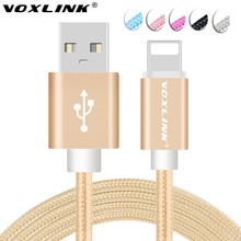 VOXLINK 8 pin USB Cable For iPhone 5 5s 6 6s 7 6s plus iPad mini 1m 2m 3m 0.5m Fast Charging Mobile Phone Cables