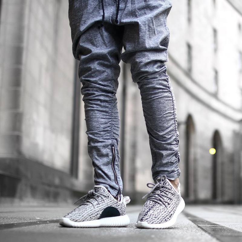 side zip joggers