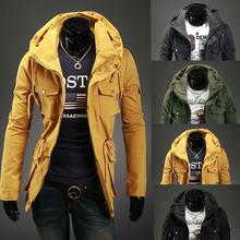2015 new winter men s casual luxury personality double collar jacket free shipping A06 5609
