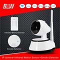 Minimalist Full HD Camera WiFi Monitor Camera IP Infrared Motion Sensor Smoke Detector 1080 720P Security