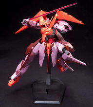 gundam model 1:144 00 HG 15cm Fallen Angel three red version of the model with stand Assembled Gundam Model toy GN Drive
