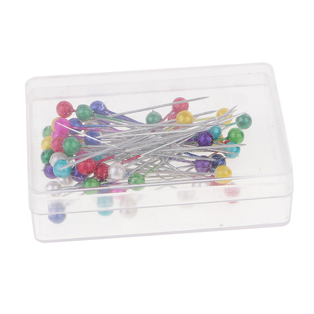 BALLPEARL HIJAB SCARF ART PINS HEAD BERRY TAILORING SEWING CRAFT PINS LARG 60MM
