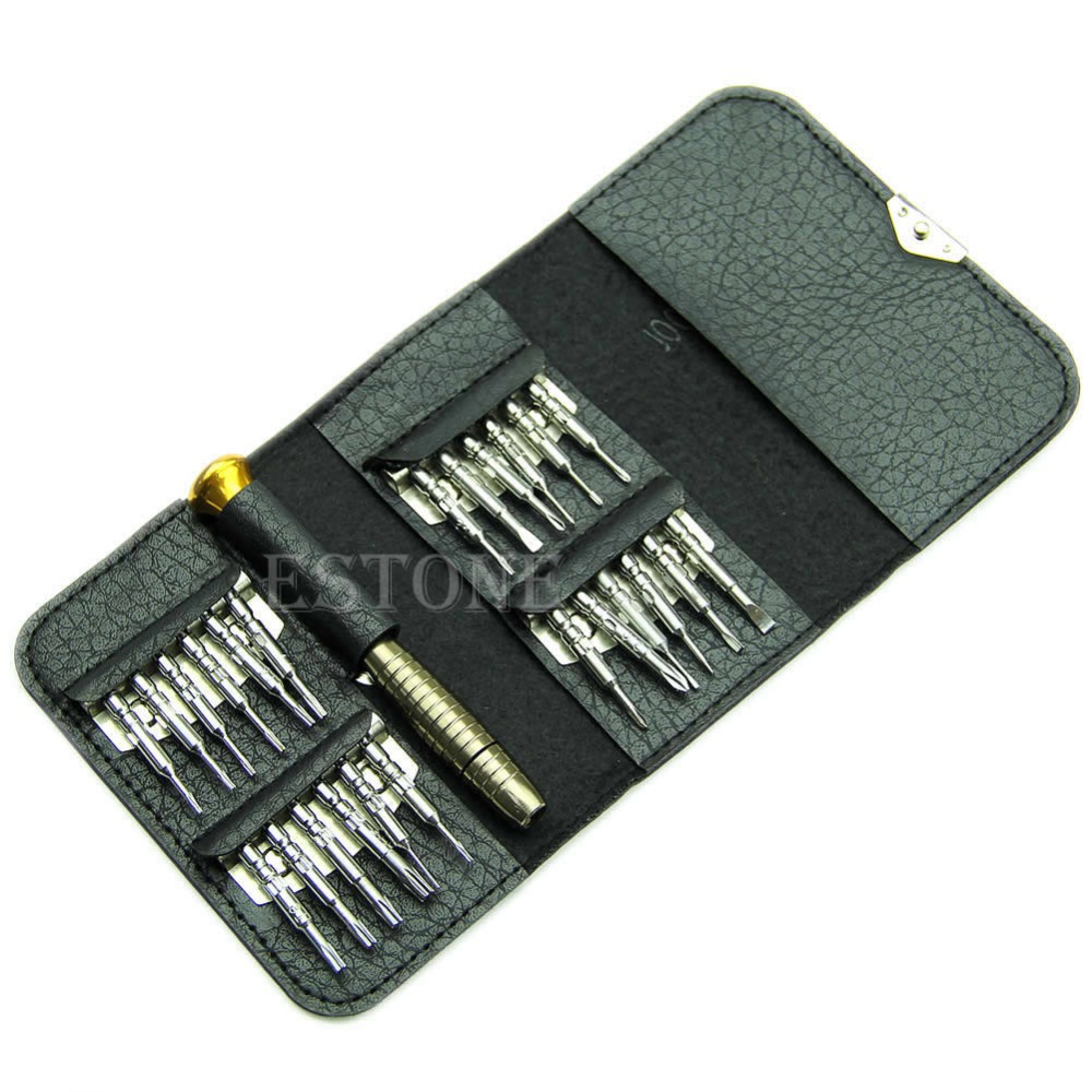 Free Shipping 25in1 Precision Torx Screwdriver Cell Phone Repair Tool Set for iPhone Cellphone