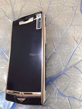 2015 New Arrival Luxury Signature Touch Phones Bently Limited Edition Red Gold Diamonds 4G LTE 2G