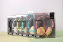 2016 candy girls foldable stereo Headphone with Mic for Iphone Samsung MI LG cute music kids mobile phone headset headband X31