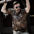 Brand T shirts Man Hiking Military Army tactical T Shirt Short Sleeve Waterproof breathable Quick dry