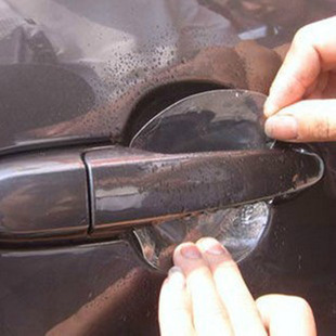 Car Door Handle Scratches Protective Invisible Films car Vinyl Protector 4pcs