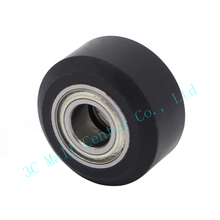 Openbuilds Plastic wheel with ball Bearings Passive Round wheel Idler Pulley Gear perlin wheel For 3D