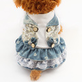 Armi store Sequined Cowboy Color Summer Dog Dresses Princess Dress For Dogs 6071036 Puppy Skirt Clothing