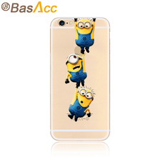 2015 4 7 inch Minions Phone Case for iPhone 6 6s with 19 Styles Despicable Me