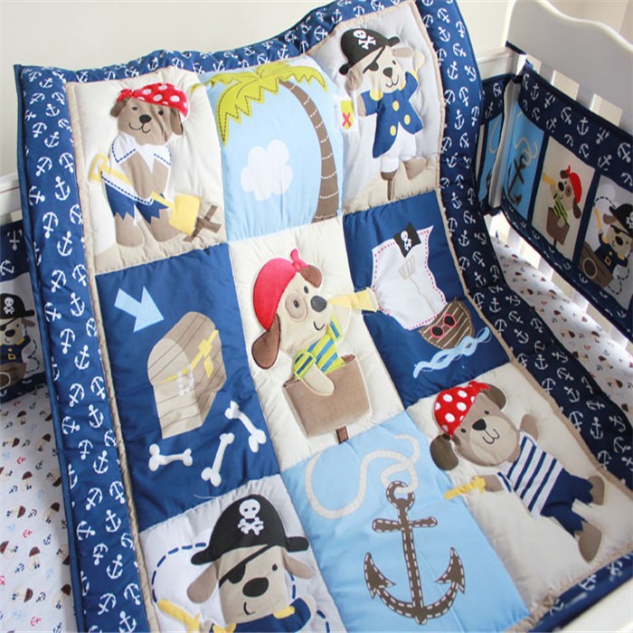 baby boy sports crib bedding sets 0207 (9)