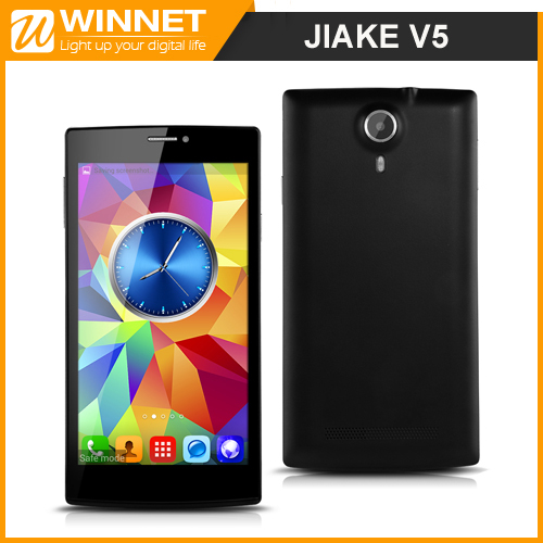Original JIAKE V5 MTK6572 Dual Core Mobile Phone 5 5 Inch Android 4 2 QHD Screen