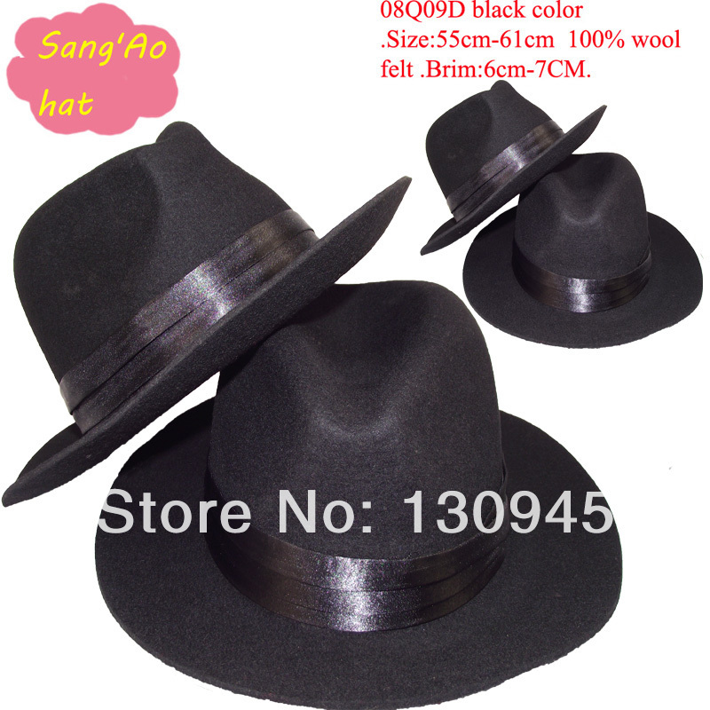 Popular Black Church Hats-Buy Cheap Black Church Hats lots from China