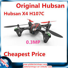 Hubsan X4 H107C 2.4G 4CH RC Quadcopter With 0.3MP Camera RTF Black&Red professional drones Child toys rc drone