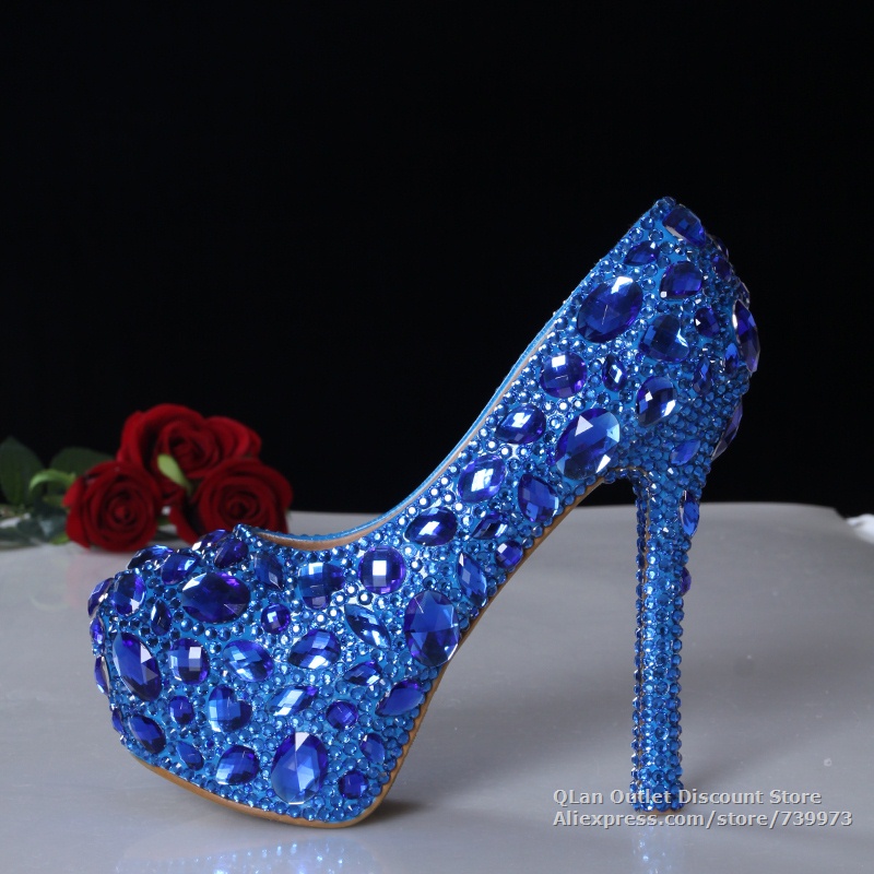 turquoise evening shoes