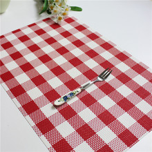 4Pcs/Lot PVC Placemat Bar Mat 30*45cm Plate Mat Table Mat Set Kitchen Hot Pads Kitchen Dining Bar Accessories Tools