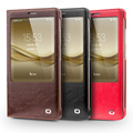 QIALINO 2016 Case for Huawei Ascend Mate 8 Hot Luxury Real Leather Cover for huawei Mate8