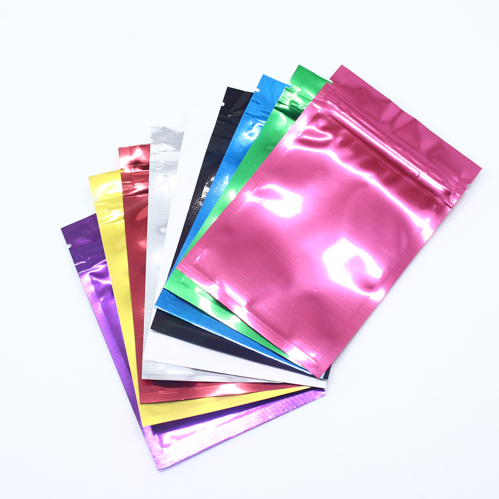 Online Buy Wholesale colored aluminum foil mylar bags from China
