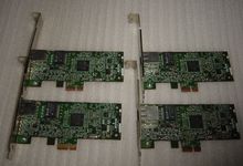Original server disassemble bcm5721 broadcom pci-e gigabit network card