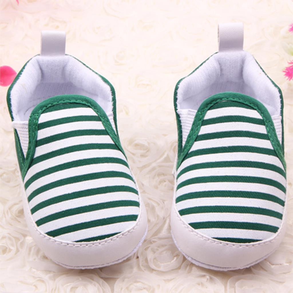Wholesale 3 Colors Baby Fashion Sneakers New Hot Sale Spring Fashion Trade Navy Stripe Baby Toddler