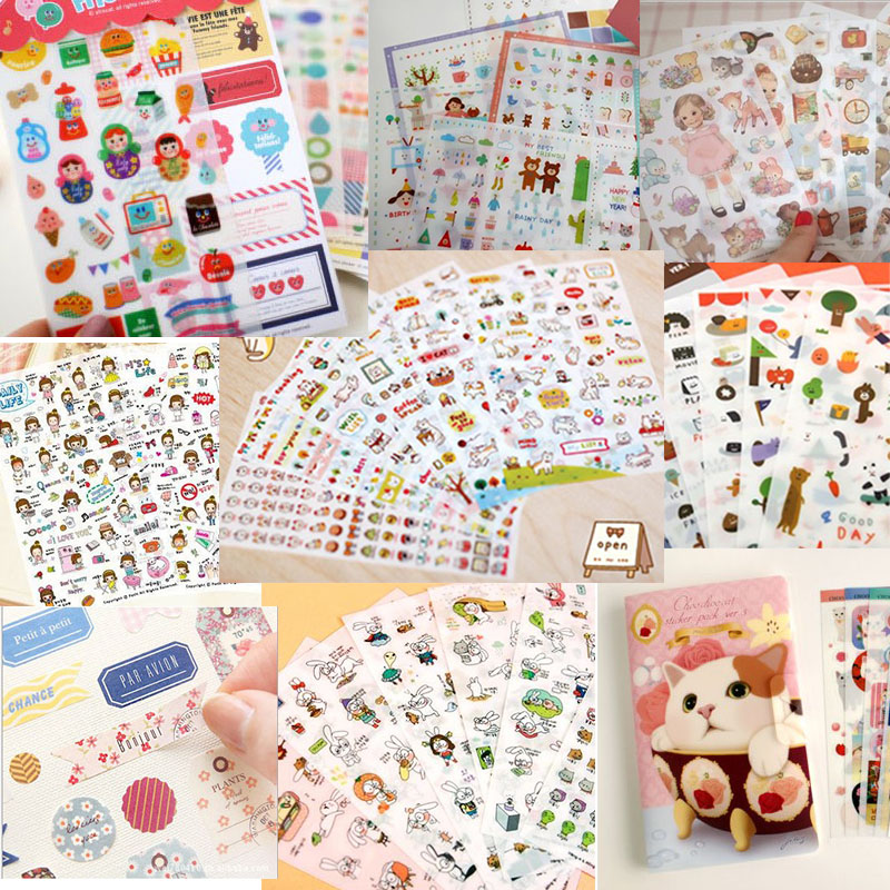 Cute Creative 4Pcs(1Set) Korean Magnetic Metal Bookmark Book Clip School New Cute Creative 4Pcs(1Set) Korean Magnetic Metal Bookmark Book Clip School New