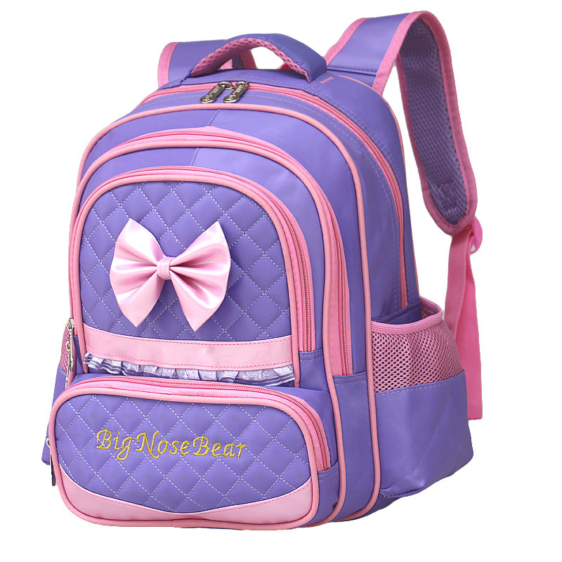2015 New Children School Bags For Girls/Boy Cute Bow Kids Bag Child School Backpacks Mochila Escolar BNB518