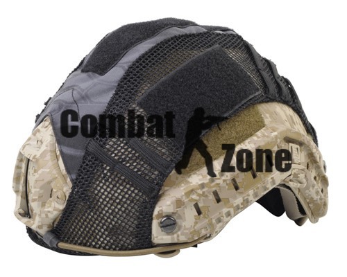FMA Airsoft Paintball Fast-drying Multicam Helmet Cover Tactical Army Helmet Cloth Accessories for Maritime Helmet 6 Colors