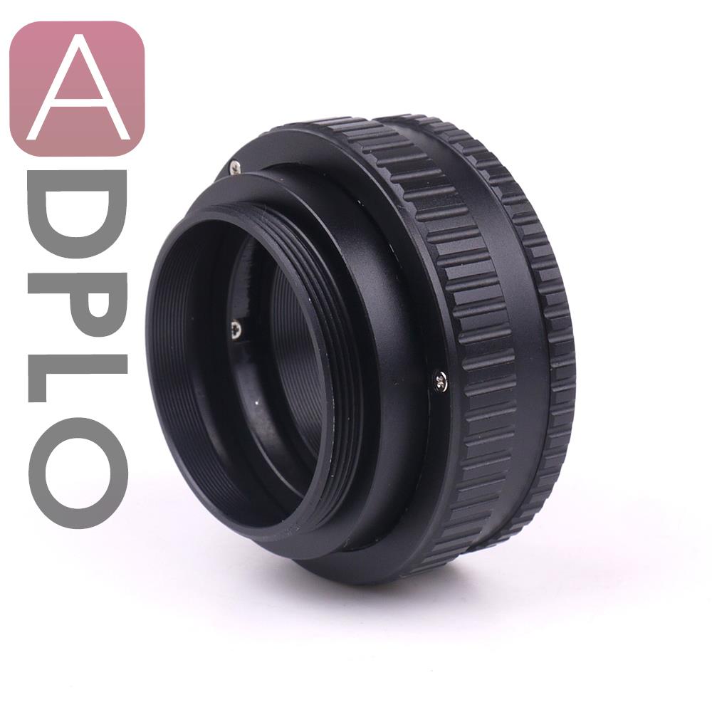 M42 to M42 Adjustable Focusing Helicoid Adapter 15-26.5mm 15mm to 26.5mm Macro Extension Tube Screw mount Lens Camera